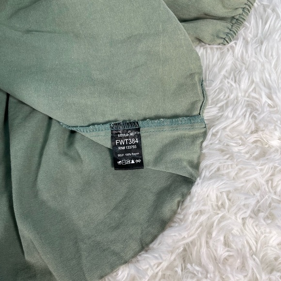 POL | SAGE TIE BACK BABYDOLL TOP - Picture 8 of 11